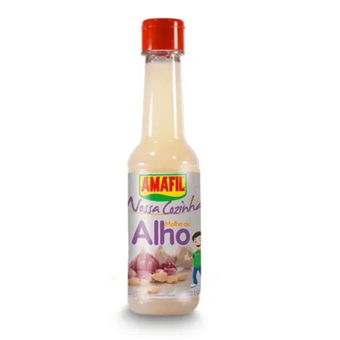 Garlic Sauce (Molho de Alho) - Amafil - 150g image 0