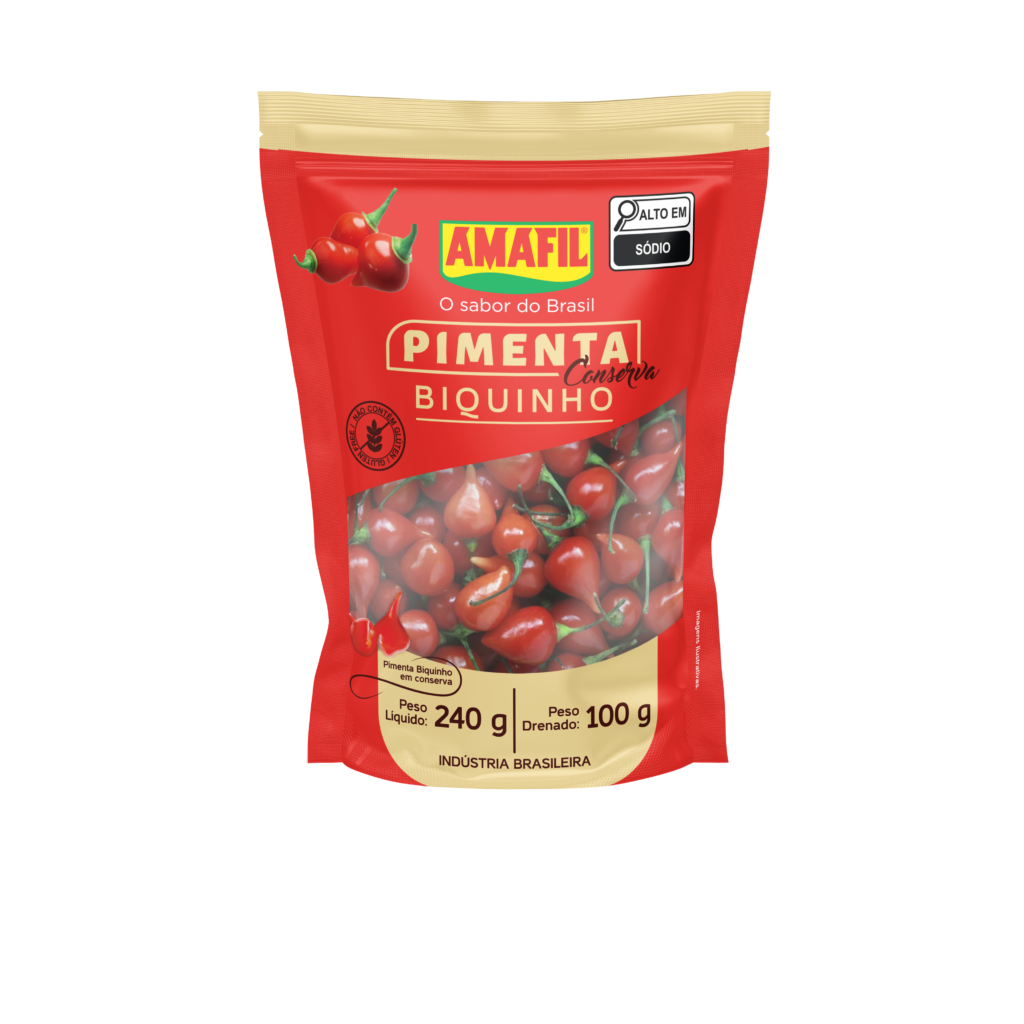 Amafil Pimenta Biquinho Conserva Sache 240 g image 0