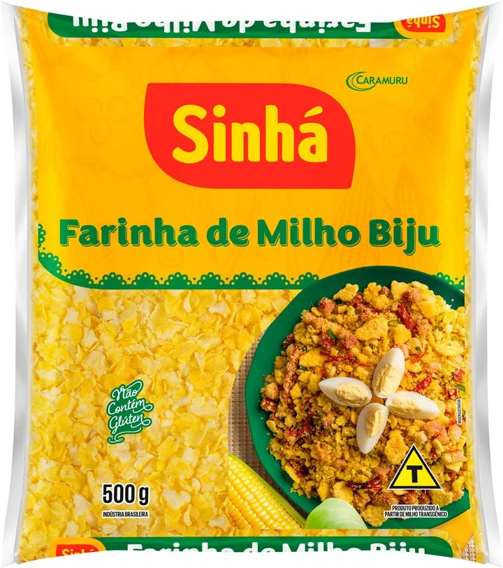 Farinha de Milho Biju - Sinha 500 gr.