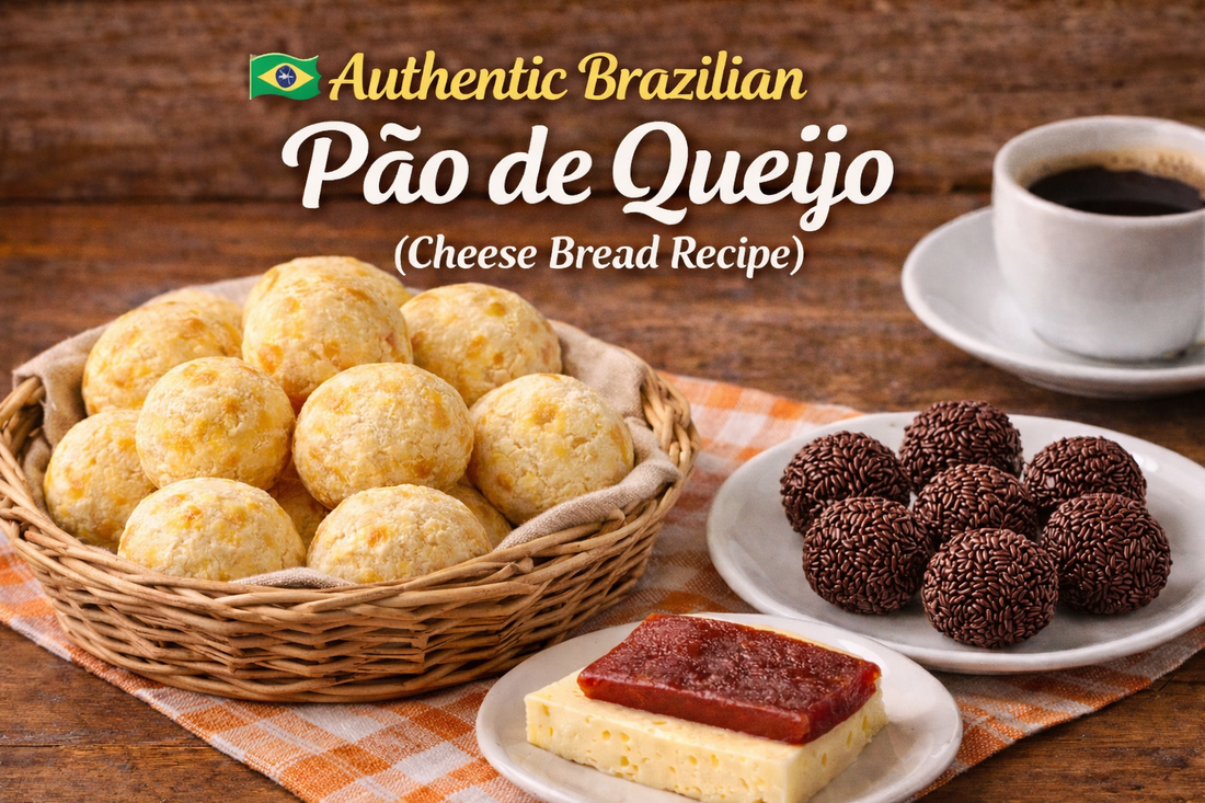 Brazilian Cheese Bread (Pão de Queijo)