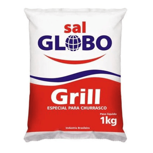 Coarse Salt (Sal Grosso) for BBQ - Globo (1kg) image 0