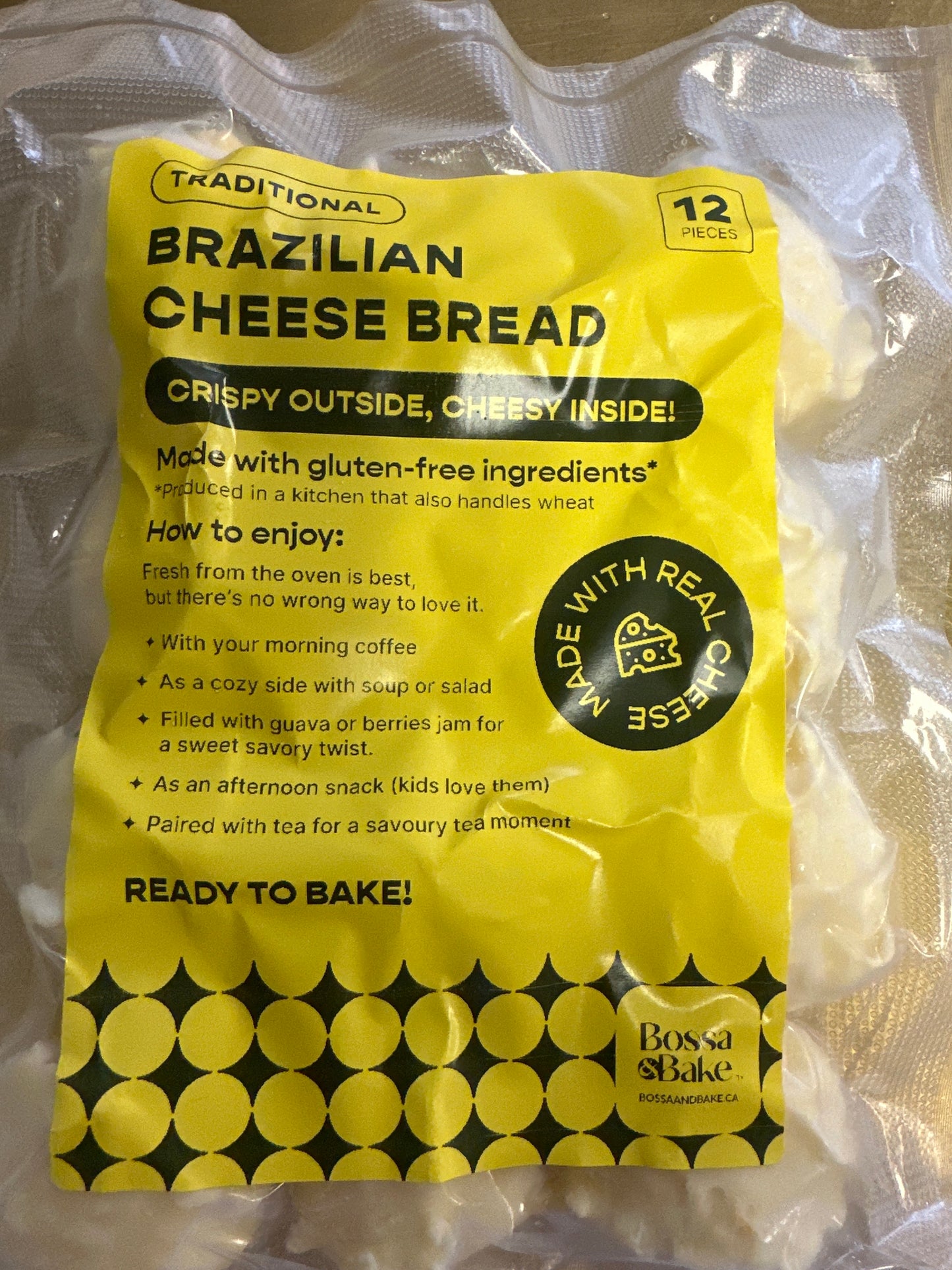 Bossa Bake pão de queijo tradicional