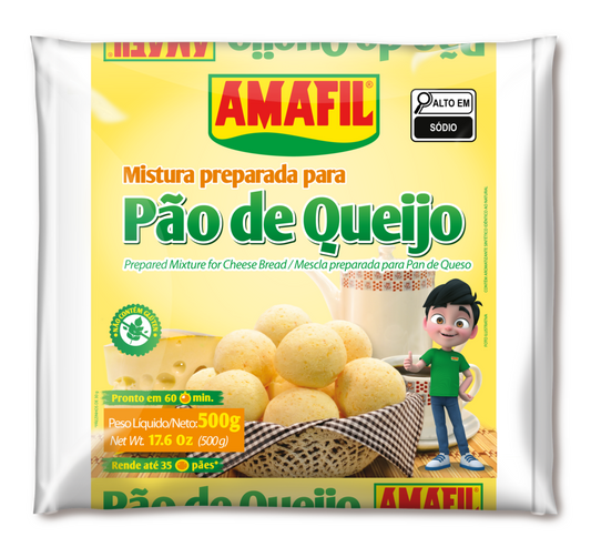 Amafil Mix para Pao de Queijo 500 g image 0
