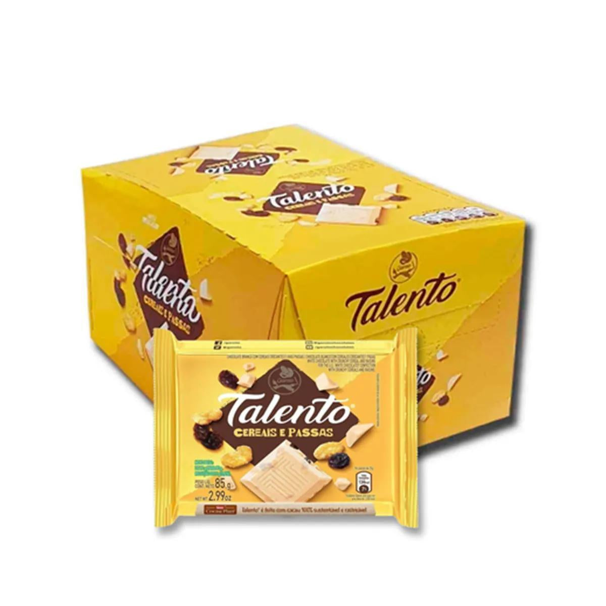 Garoto Talendo Cereais e Passas 85g image 0