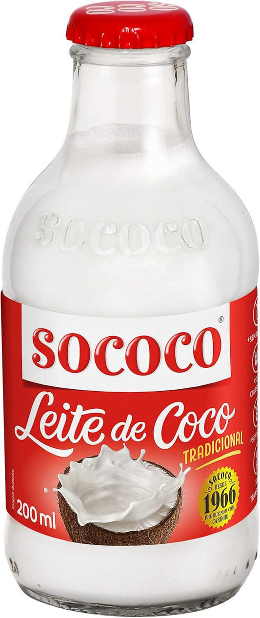 Leite de Coco Tradicional (Coconut Milk) - Sococo - 200 ml image 0