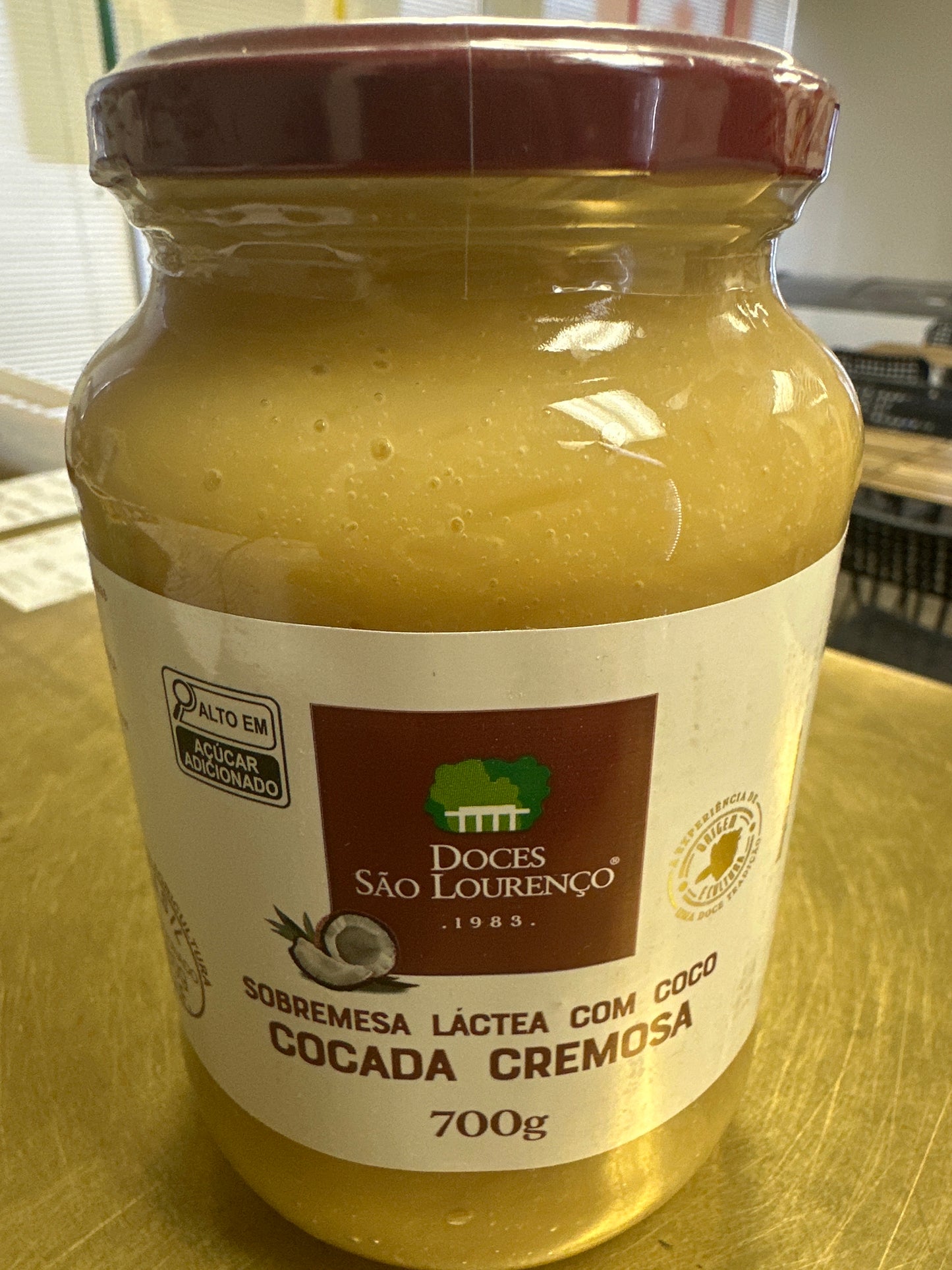 Cocada cremosa Sao Lourenço 700g