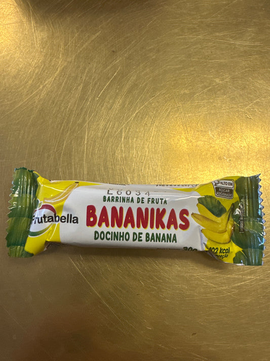Bananikas barrinha de fruta 30g.