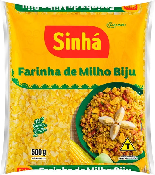 Farinha de Milho Biju - Sinha 500 gr.