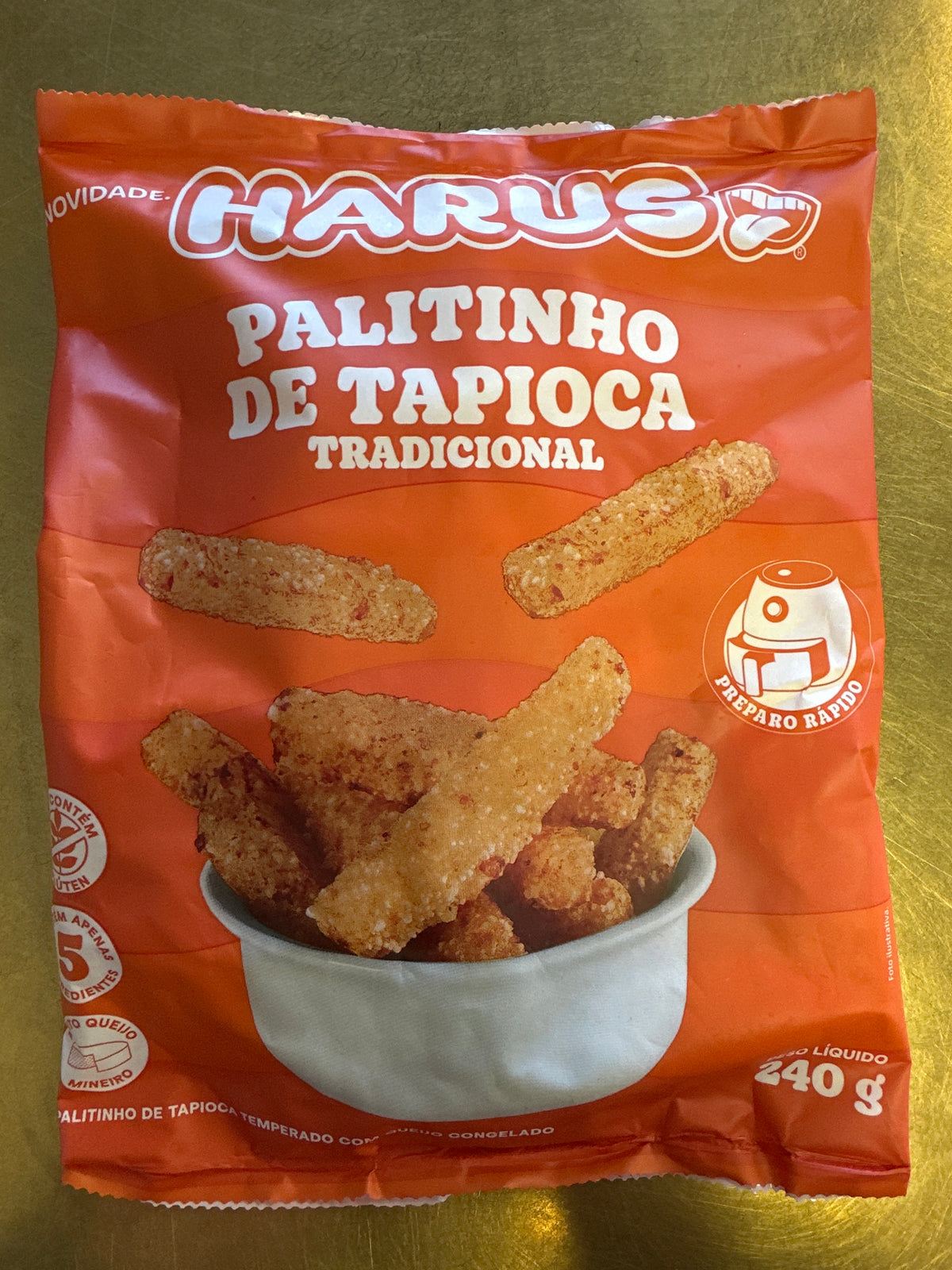 Harus palitinho de tapioca 240g