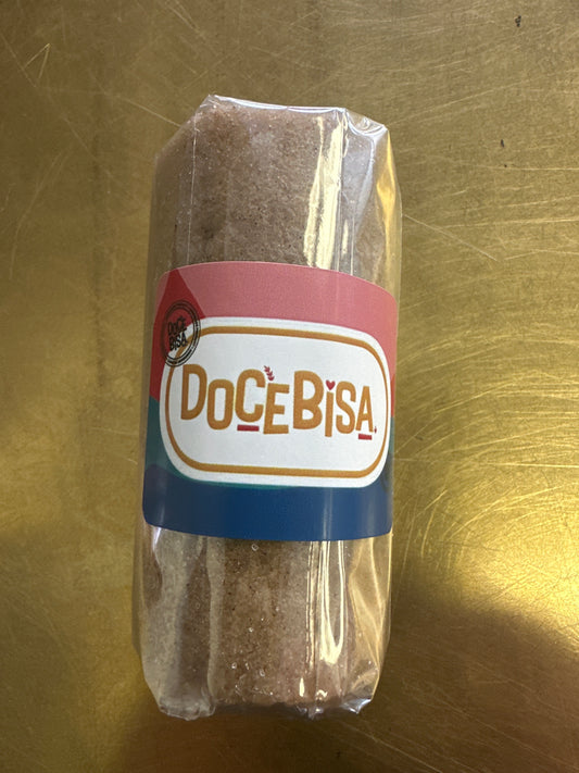 Bolo de rolo sabor Churros doce Bisa