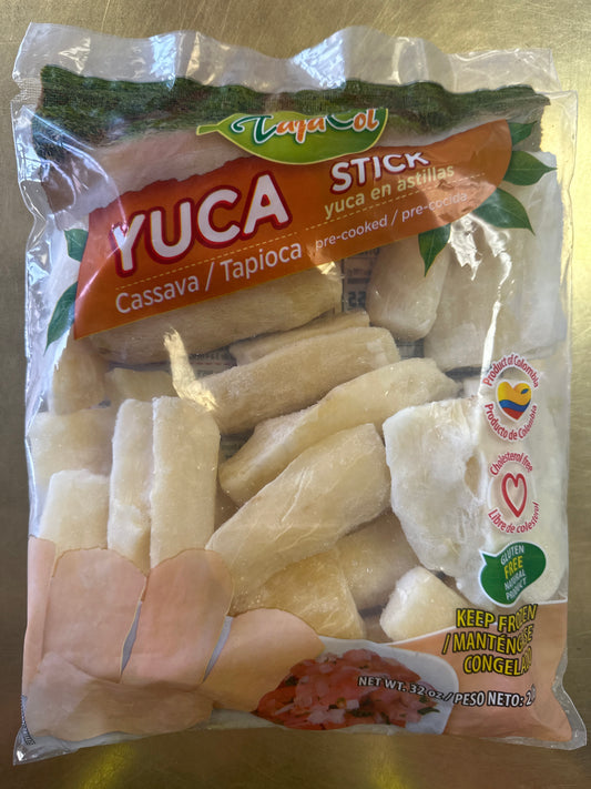 Mandioca pré cozida Tajacol