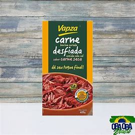 Cooked Shredded Jerked Beef Vapza - 400gr image 0