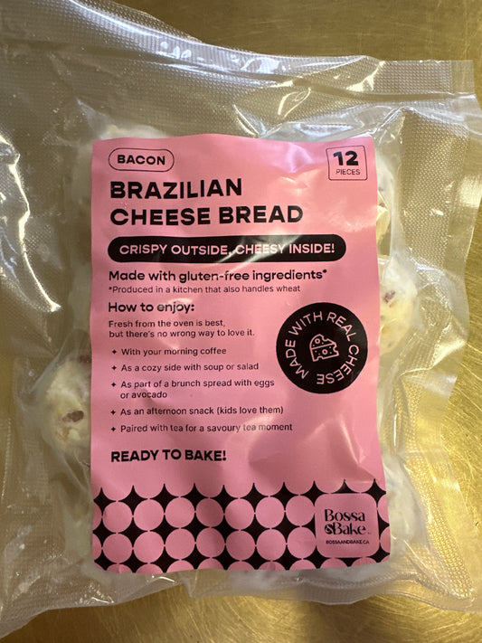 Bossa Bake pão de queijo com bacon