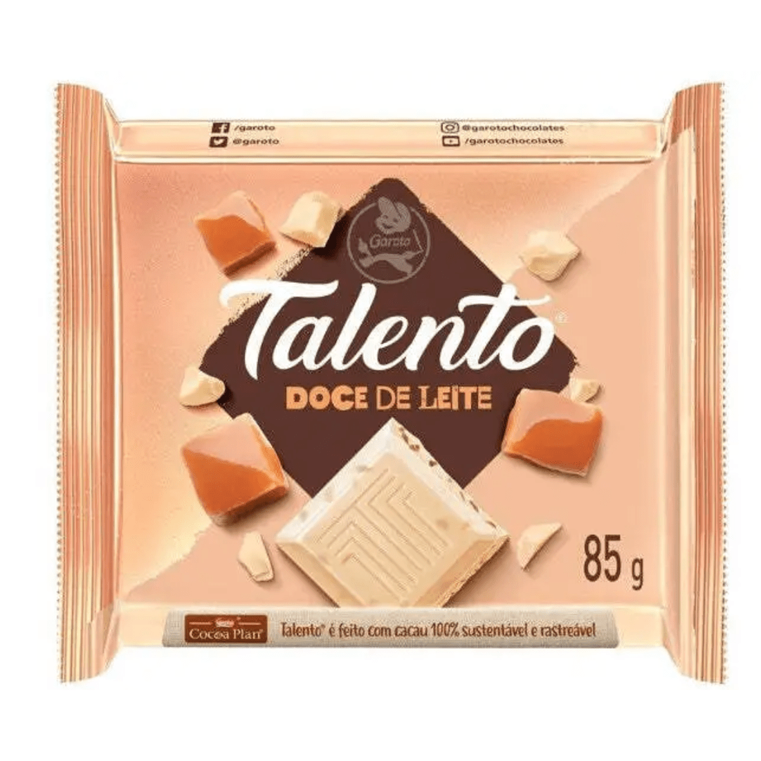 Talento Doce de Leite - Garoto - 85 g image 0