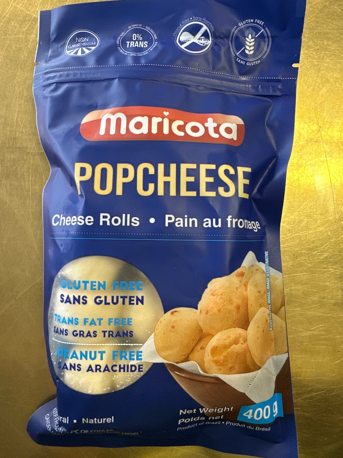 Pao de queijo Maricota 400 g.