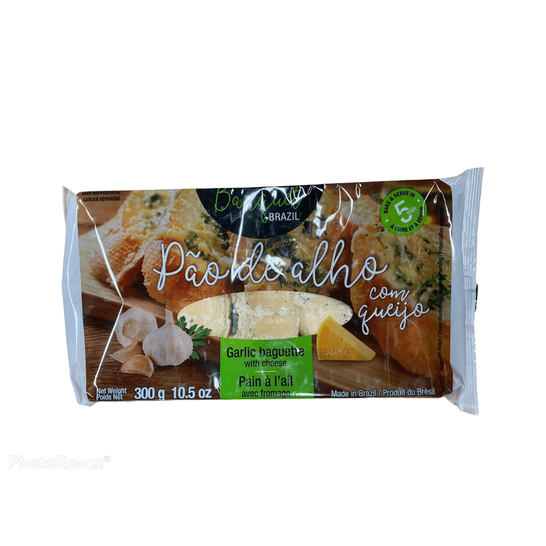 Pão de Alho (Garlic Bread BBQ) - Banquet - 300g image 0