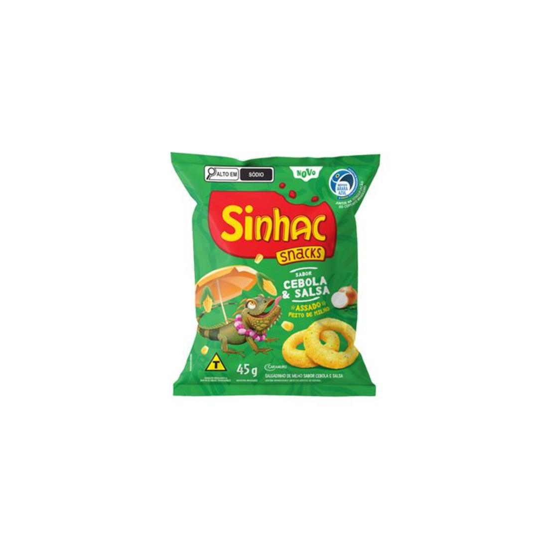 Corn Chips - Onion - Sinha - 45g image 0
