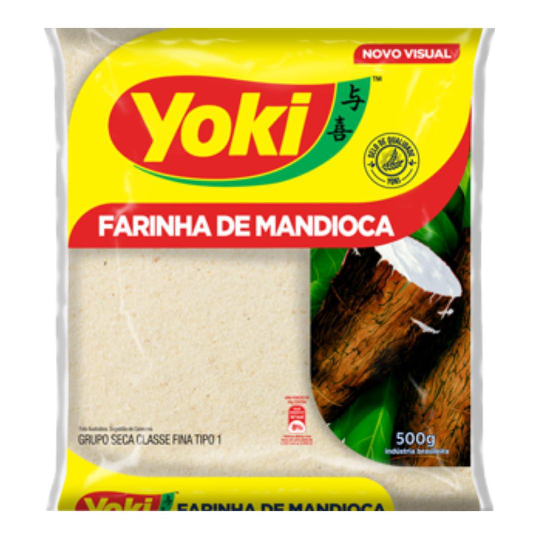 Farinha de Mandioca Branca - Yoki - 500g image 0