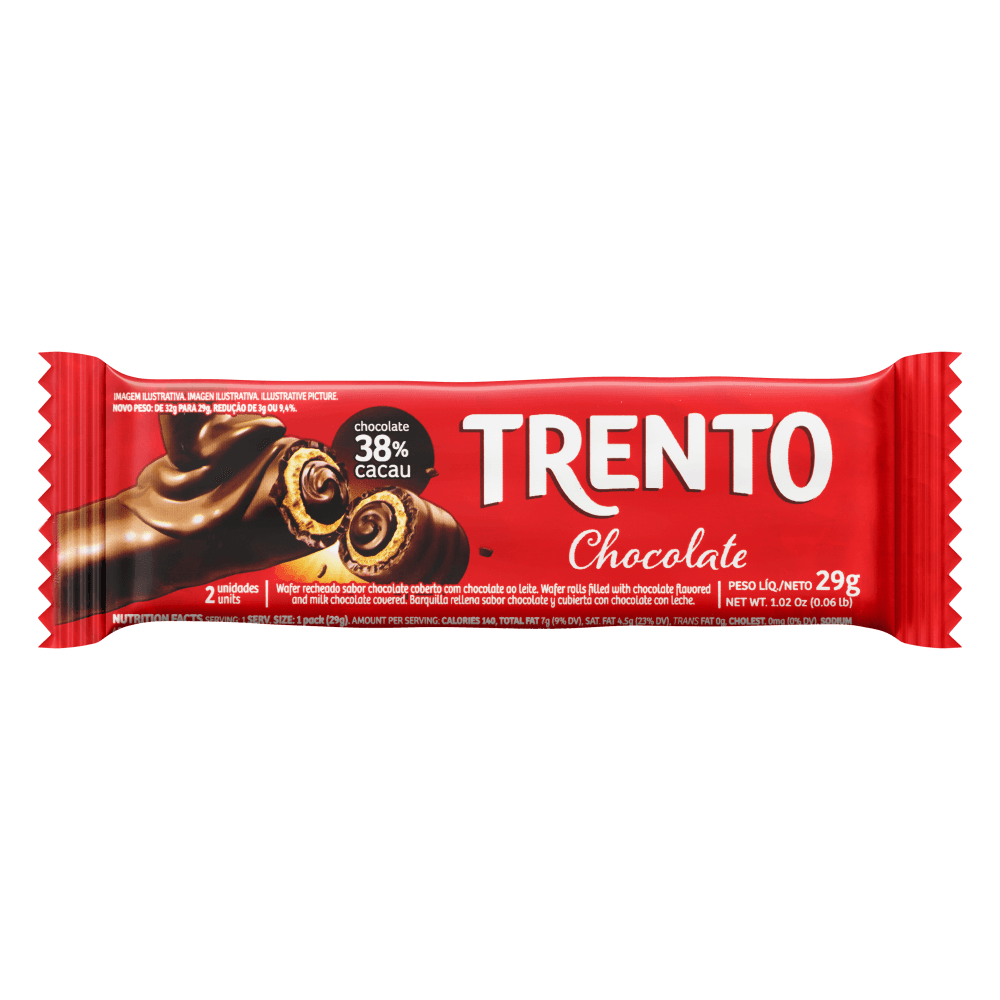 Trento Wafer com Chocolate 29 g image 0