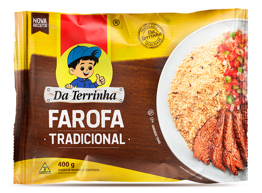 Farofa Tradicional da Terrinha - 400gr image 0