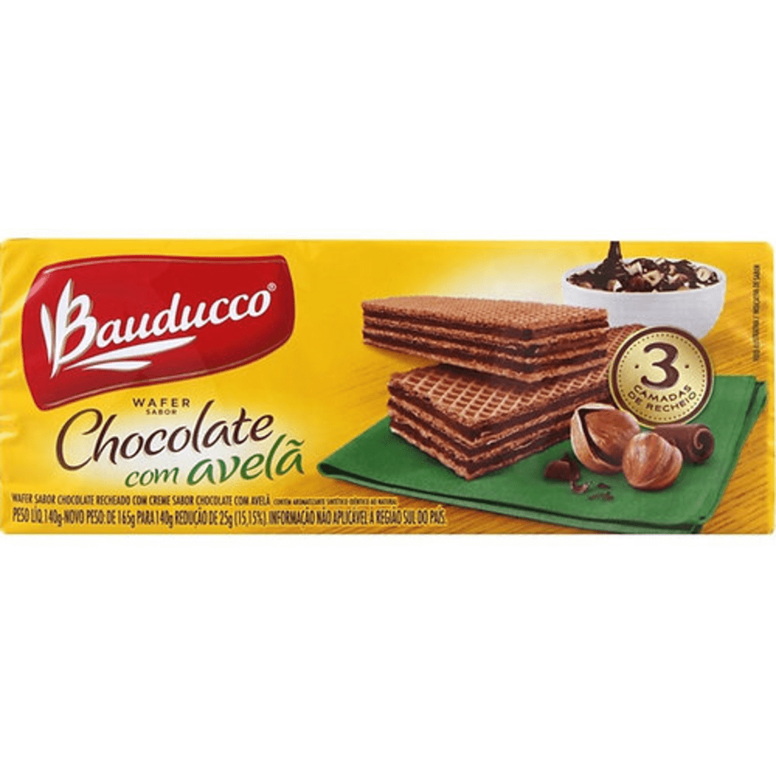 Hazelnut Chocolate Wafer - Bauducco image 0