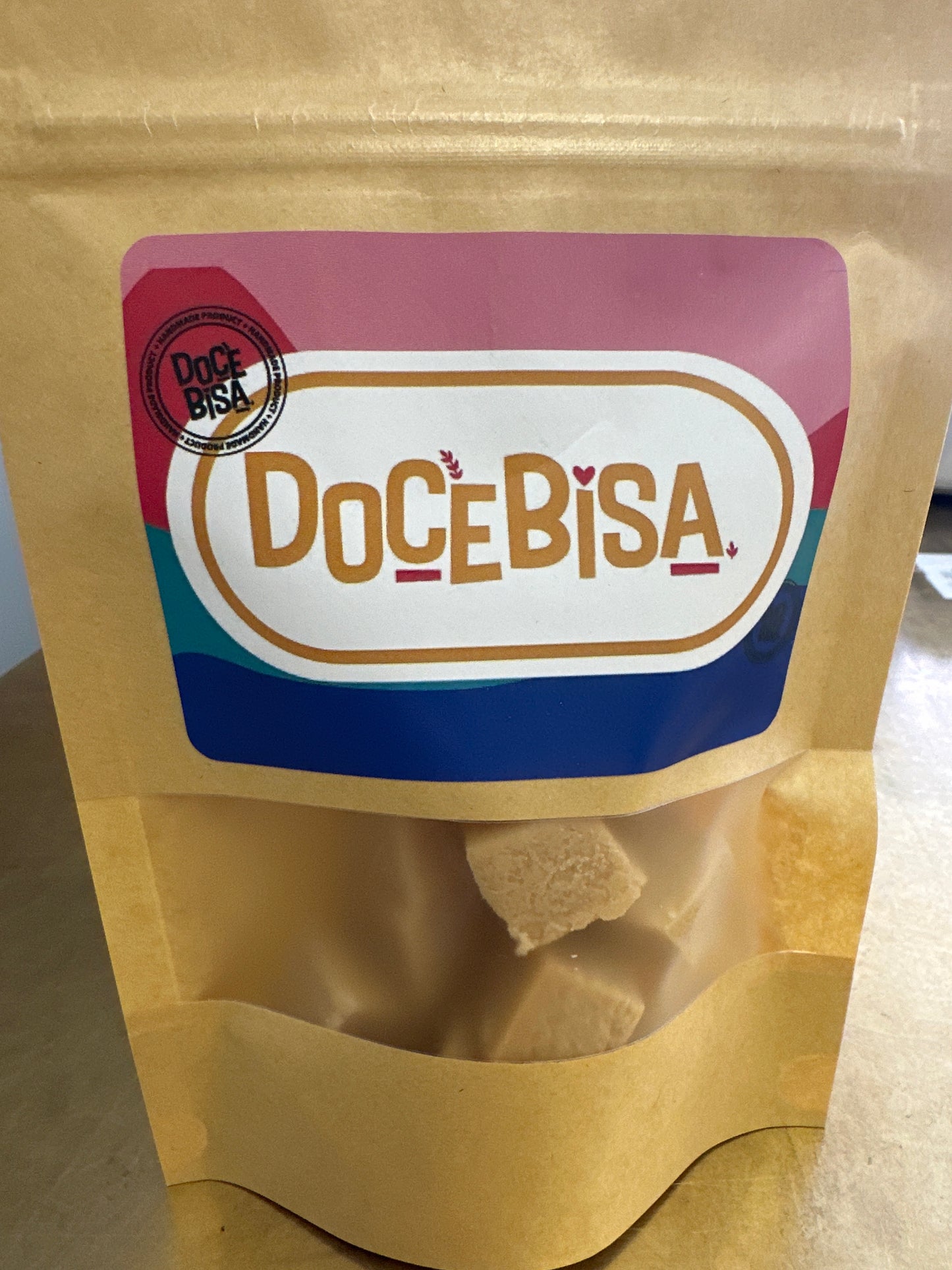 Doce de leite em pedaços Doce Bisa 120g