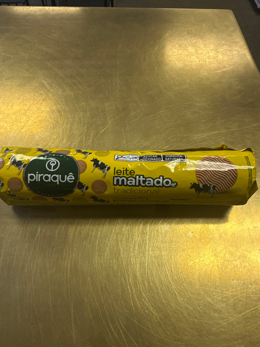Biscoito de leite maltado Piraque 132g