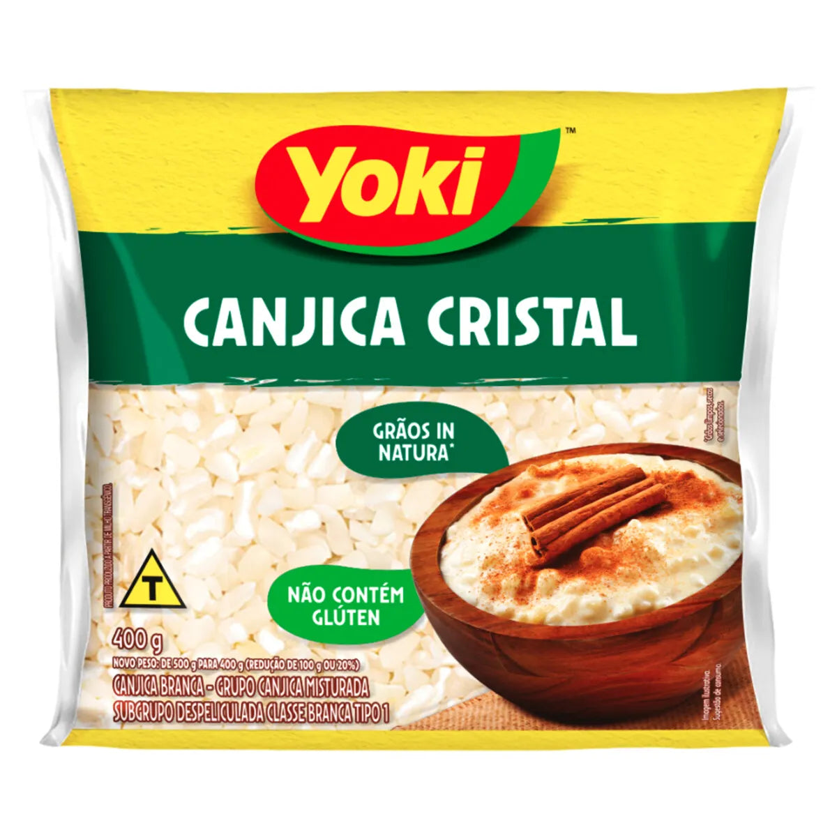 Yoki Canjica Cristal - Branca 400 gr