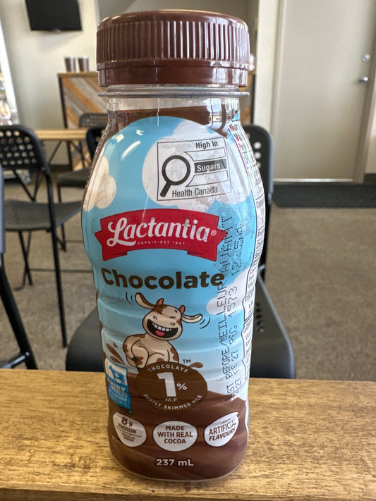 Leite com chocolate Lactantia