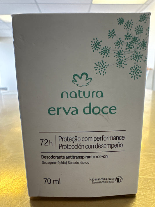 Antitranspirante Natura Erva Doce 70 ml
