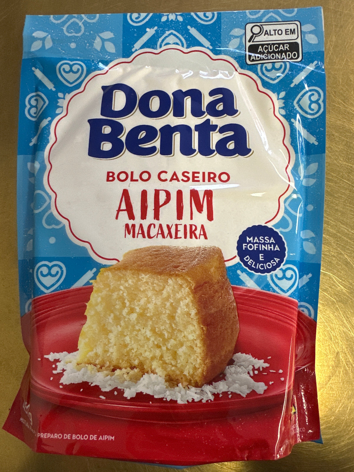 Mix bolo dona Benta Aipim