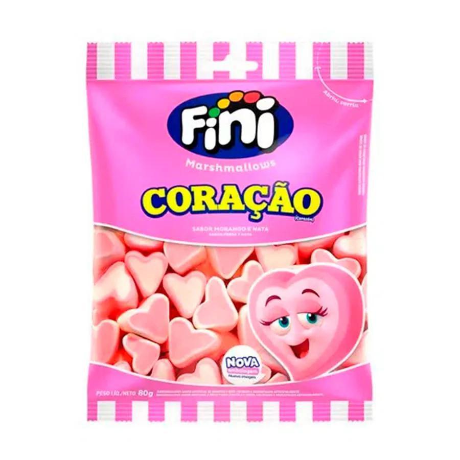 Fini Marshmallows Coração - 80g image 0
