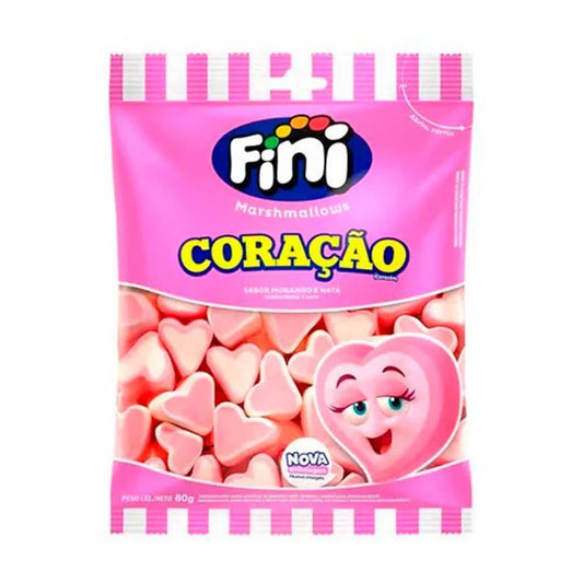Fini Marshmallows Coração - 80g image 0
