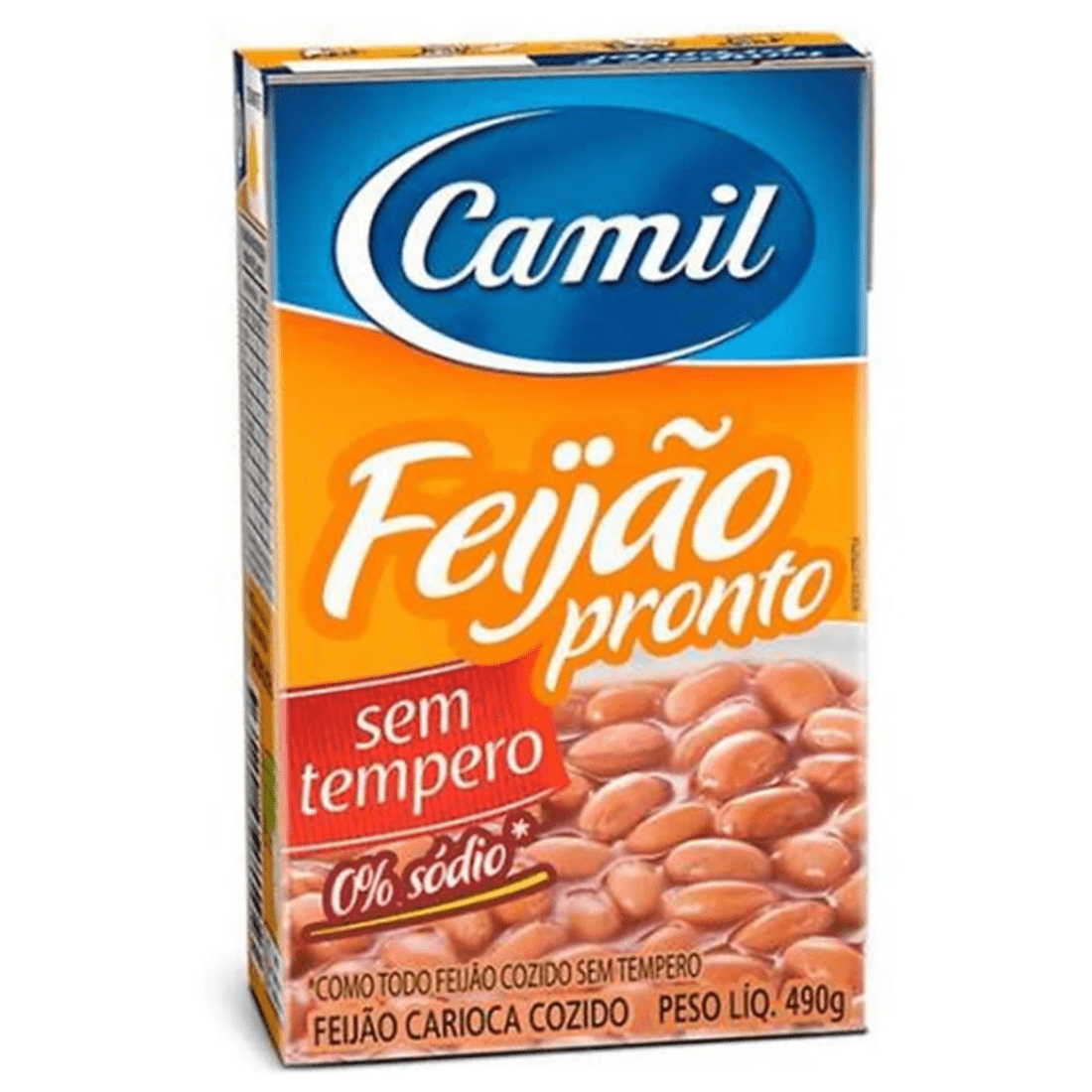 Carioca Beans (cooked) - Camil image 0