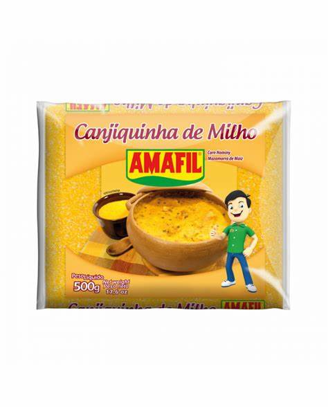 Canjiquinha Amafil (Degiminated Corn) - 500gr image 0