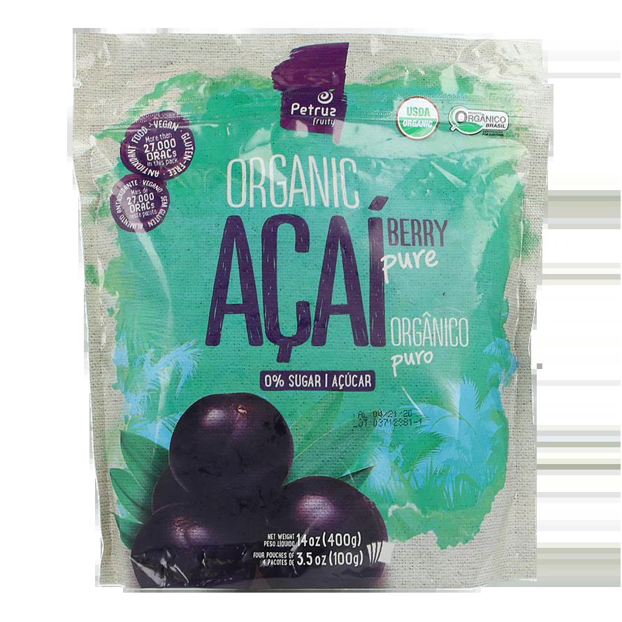Açaí Pulp Organic - Petruz - 400g image 0
