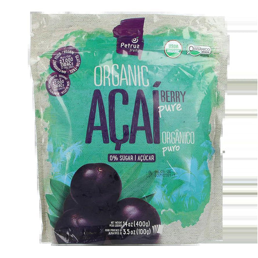 Açaí Pulp Organic - Petruz - 400g image 0