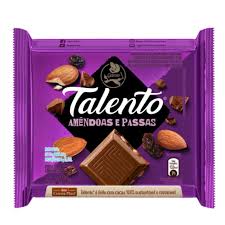 Garoto Talento Amendoas e Passas 85g