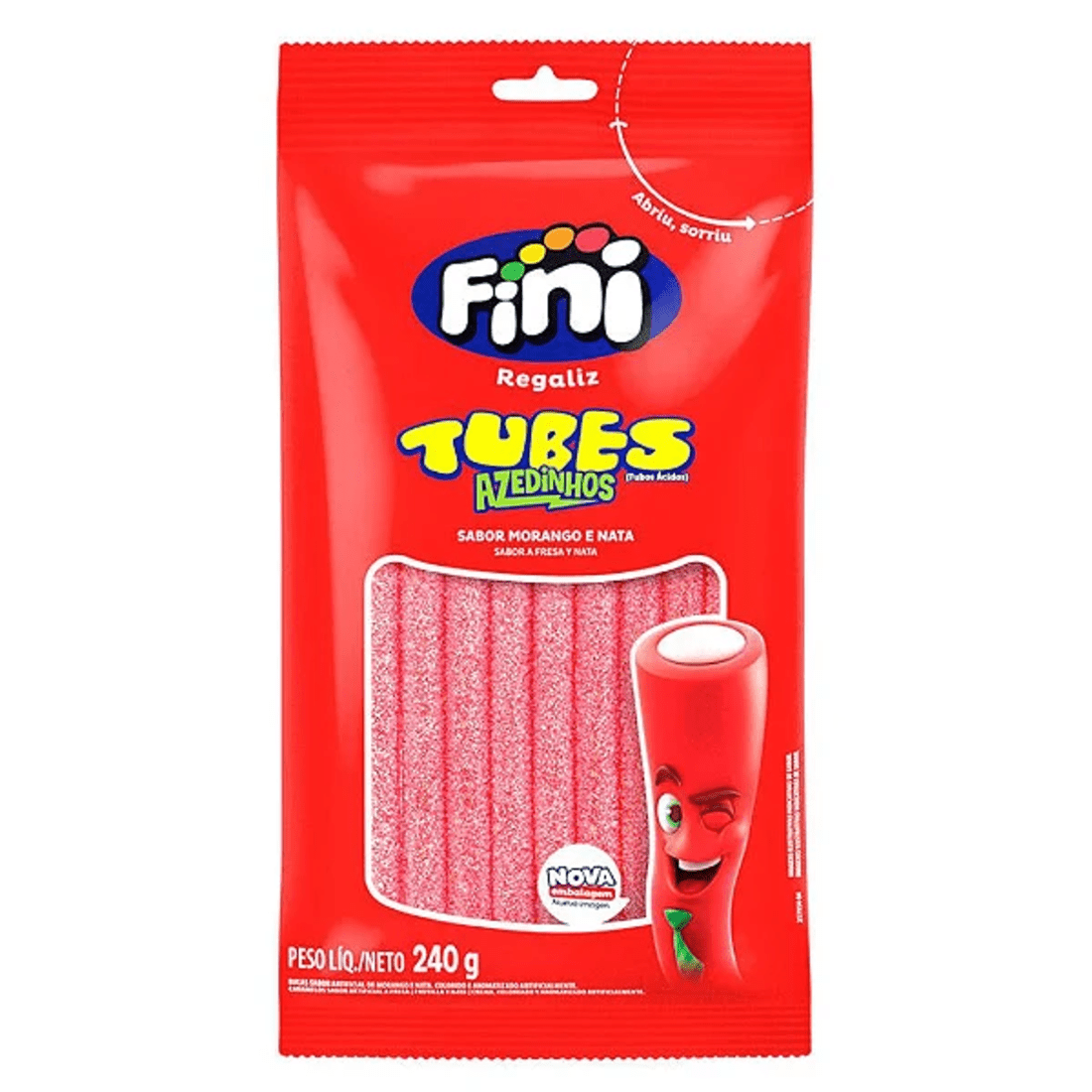 Fini - Morango e Nata Azedinhos - 80gr image 0