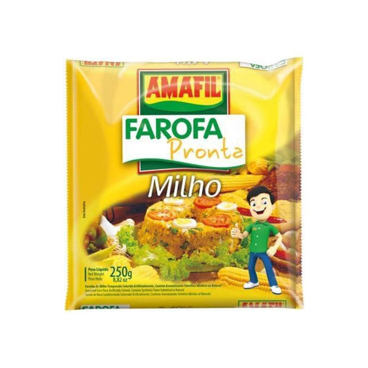 Farofa de Milho - Amafil - 250g image 0