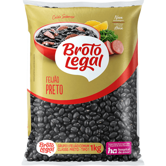 Black Beans - Broto Legal (1kg) image 0